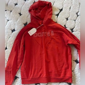 NWT Barre3 orange hoodie xl